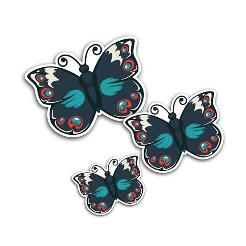 2 (Pieces) 3" and 5" I Love My EG Text Sticker, Waterproof Vinyl Decals for Many Purpose Like Cars, 