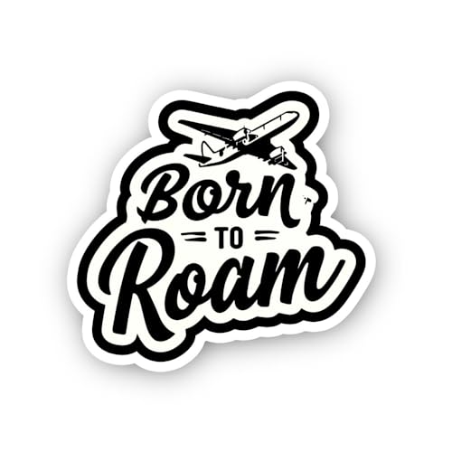 2 (Pieces) 3" and 5" Trained Sticker, Waterproof Vinyl Decals for Many Purpose Like Cars, Trucks, La