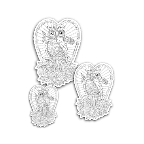 2 (Pieces) 3" and 5" Support Drifting Ribbon Sticker, Waterproof Vinyl Decals for Many Purpose Like 