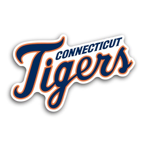 2 (Pieces) 3" and 5" C0nnecticut Tigers Sticker, Waterproof Vinyl Decals for Many Purpose Like Cars,