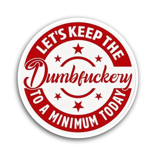 2 (Pieces) 3" and 5" Let's Keep The Sticker, Waterproof Vinyl Decals for Many Purpose Like Cars, Tru