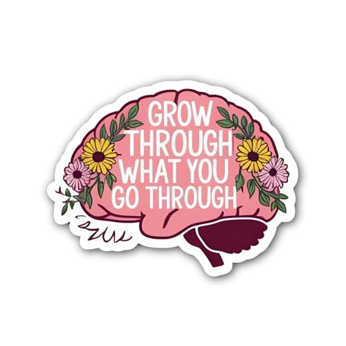 Inspirational Quote Written on Mug Sticker - 5" Vinyl Sticker Waterproof
