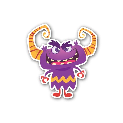 2 (Pieces) 3" and 5" Trophy for Achievement Sticker, Waterproof Vinyl Decals for Many Purpose Like C