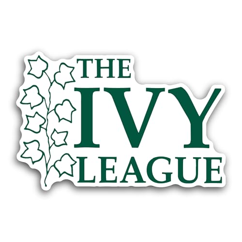 2 (Pieces) 3" and 5" The Ivy L3ague Sticker, Waterproof Vinyl Decals for Many Purpose Like Cars, Tru