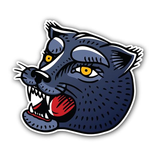 2 (Pieces) 3" and 5" Nauseated Face Sticker, Waterproof Vinyl Decals for Many Purpose Like Cars, Tru