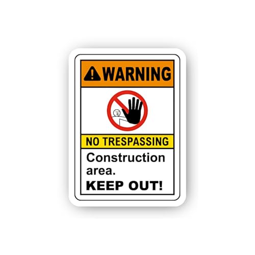 2 (Pieces) 3" and 5" Measure Wisely Sticker, Waterproof Vinyl Decals for Many Purpose Like Cars, Tru