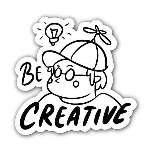 2 (Pieces) 3" and 5" Hand Holding a Pencil Sticker, Waterproof Vinyl Decals for Many Purpose Like Ca