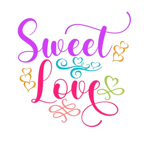 Inspirational Quote & Love Never Fails Motivational Sticker Vinyl Decal Motivation Stickers- 5" Viny