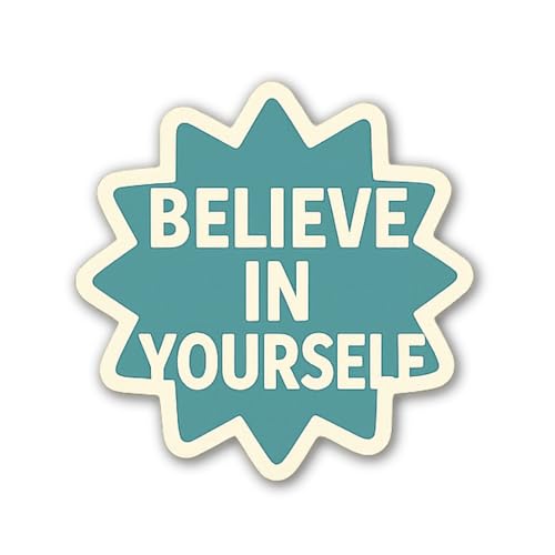 Motivational Handwriting on a Notebook Sticker 5" Vinyl Sticker Waterproof
