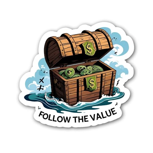 4 (Pieces) 4" and 3", 2.5, 1.75 Steer in Peace Sticker, Waterproof Vinyl Decals for Many Purpose Lik