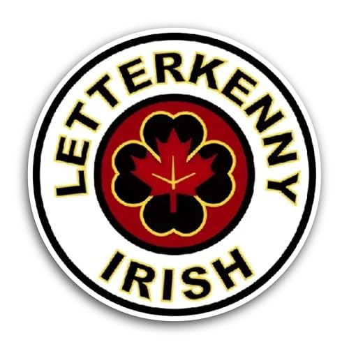 2 (Pieces) 3" and 5" L3tterkenny Sticker, Waterproof Vinyl Decals for Many Purpose Like Cars, Trucks
