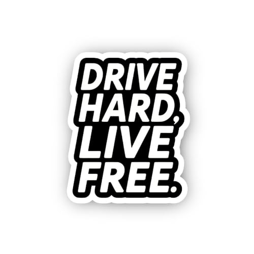 2 (Pieces) 3" and 5" Grow Positive Sticker, Waterproof Vinyl Decals for Many Purpose Like Cars, Truc