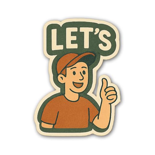 Happy Holidays Cheerful Greeting Sticker - 5" Vinyl Sticker Waterproof