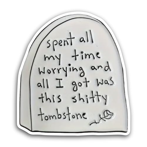 2 (Pieces) 3" and 5" Spent All My Time Sticker, Waterproof Vinyl Decals for Many Purpose Like Cars, 