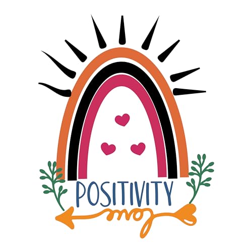 2 (Pieces) 3" and 5" Stickers n Decals - Thank You Flower Style - Motivational Sticker Vinyl Decal S