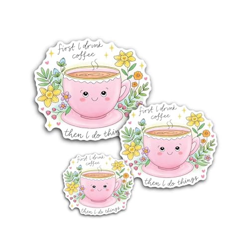 2 (Pieces) 3" and 5" Pink Panty Dropper Sticker, Waterproof Vinyl Decals for Many Purpose Like Cars,