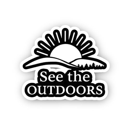 2 (Pieces) 3" and 5" Great Job Circle Shape Sticker, Waterproof Vinyl Decals for Many Purpose Like C