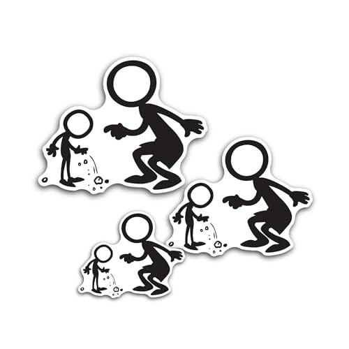 2 (Pieces) 3" and 5" Biscayne National Sticker, Waterproof Vinyl Decals for Many Purpose Like Cars, 