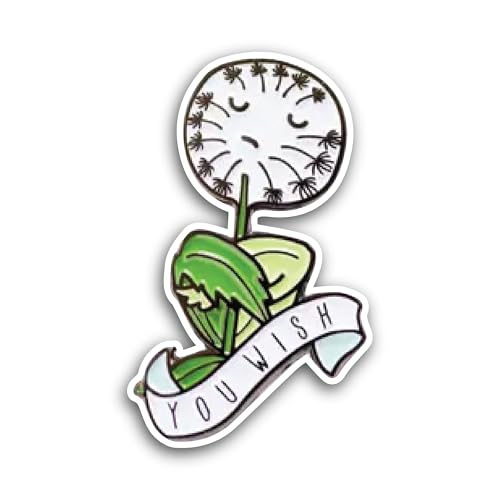 2 (Pieces) 3" and 5" You Wish Sticker, Waterproof Vinyl Decals for Many Purpose Like Cars, Trucks, L