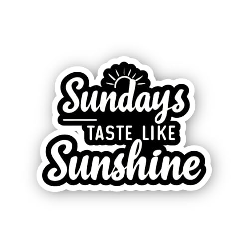 2 (Pieces) 3" and 5" TACOBUT Awesome Sticker, Waterproof Vinyl Decals for Many Purpose Like Cars, Tr