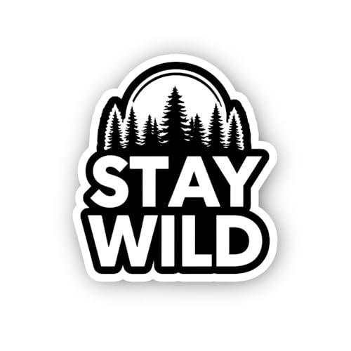 2 (Pieces) 3" and 5" Stay G0LD Ponyboy Sticker, Waterproof Vinyl Decals for Many Purpose Like Cars, 