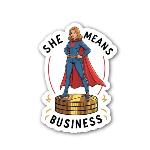 2 (Pieces) 3" and 5" CEO of Awkward Sticker, Waterproof Vinyl Decals for Many Purpose Like Cars, Tru
