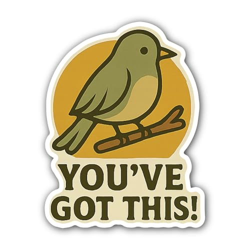2 (Pieces) 3" and 5" Beautiful Halloween Sticker, Waterproof Vinyl Decals for Many Purpose Like Cars