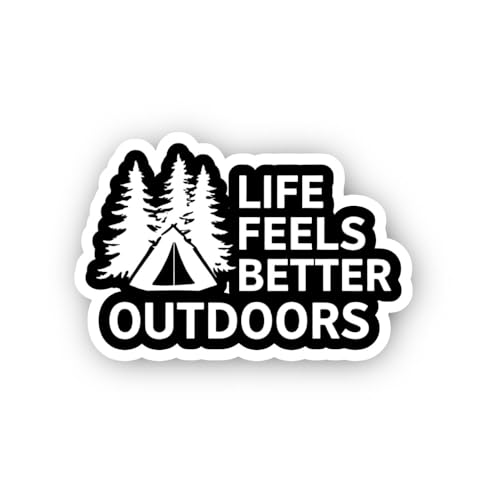 2 (Pieces) 3" and 5" Climb Sweetness Sticker, Waterproof Vinyl Decals for Many Purpose Like Cars, Tr