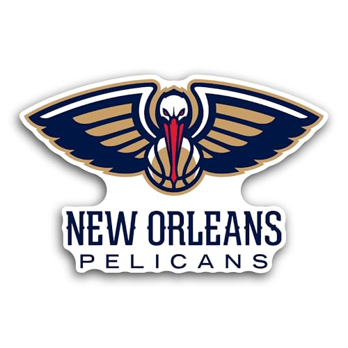 2 (Pieces) 3" and 5" N3w 0rleans Pelicans Decal Sticker, Waterproof Vinyl Decals for Many Purpose Li
