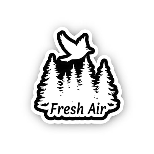 2 (Pieces) 3" and 5" Good Job Circle Sticker, Waterproof Vinyl Decals for Many Purpose Like Cars, Tr