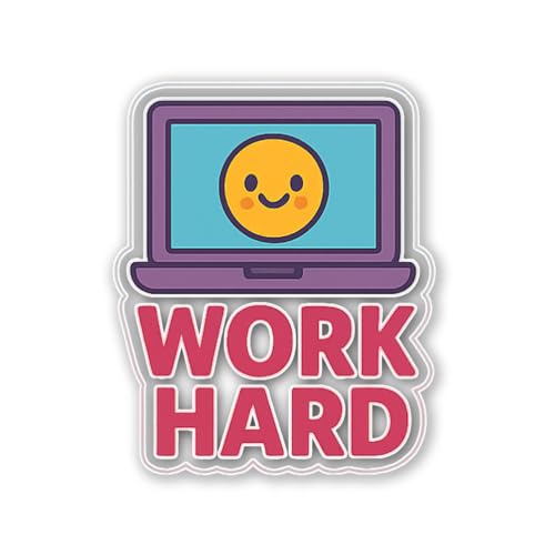 Decorative Card with Inspirational Quote Sticker- 5" Vinyl Sticker Waterproof