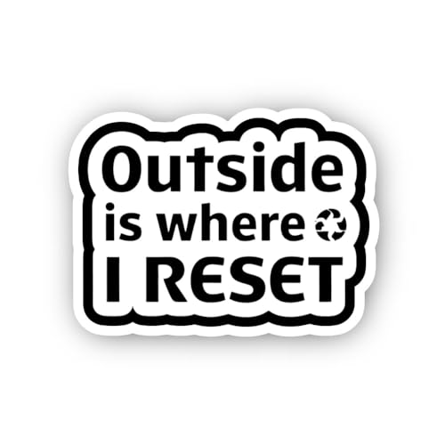 2 (Pieces) 3" and 5" Escape Ordinary Sticker, Waterproof Vinyl Decals for Many Purpose Like Cars, Tr