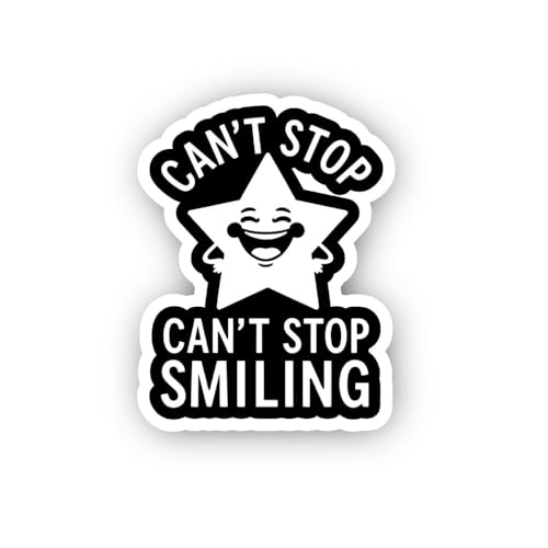 2 (Pieces) 3" and 5" Keep Going Book Sticker, Waterproof Vinyl Decals for Many Purpose Like Cars, Tr