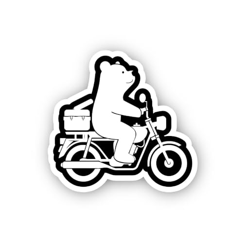 2 (Pieces) 3" and 5" Quiet BUT Ready Sticker, Waterproof Vinyl Decals for Many Purpose Like Cars, Tr