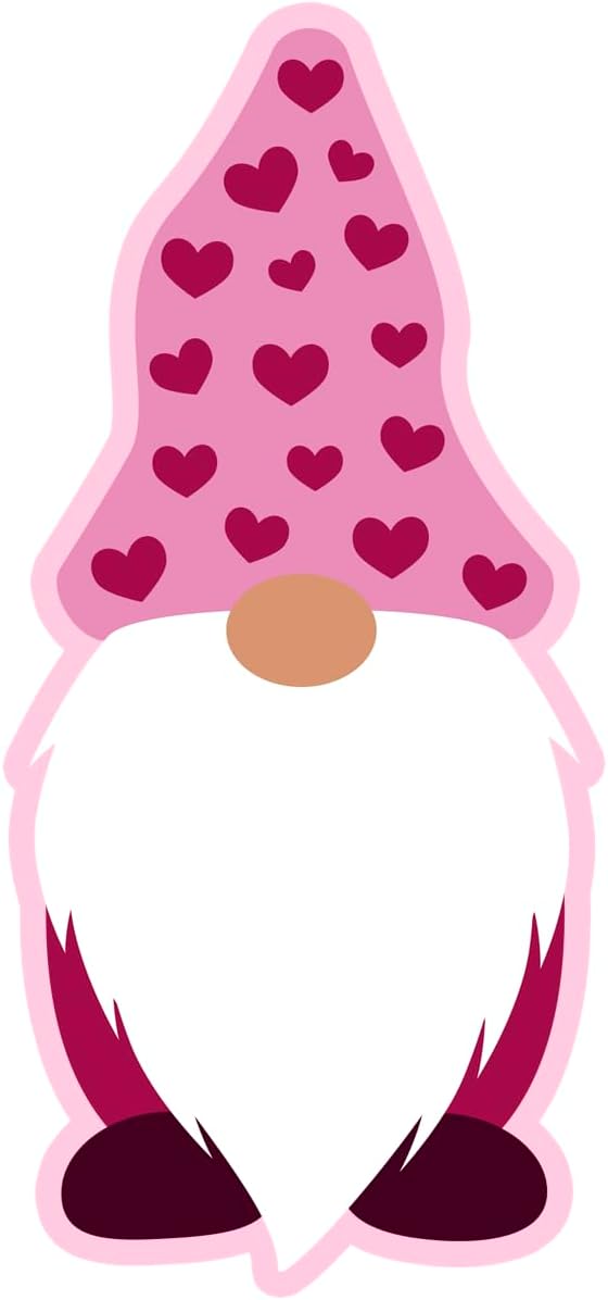 Inspirational Quote Pink Gnome Motivational Sticker Vinyl Decal Motivation Stickers- 5" Vinyl Sticker Waterproof