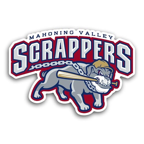 2 (Pieces) 3" and 5" Mah0ning Valley Scrappers Sticker, Waterproof Vinyl Decals for Many Purpose Lik
