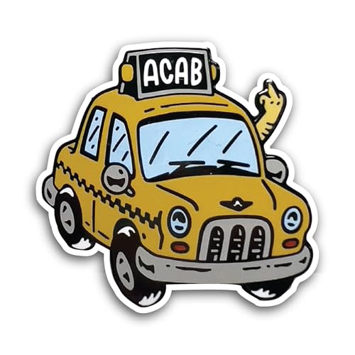 2 (Pieces) 3" and 5" Taxi Sticker, Waterproof Vinyl Decals for Many Purpose Like Cars, Trucks, Lapto
