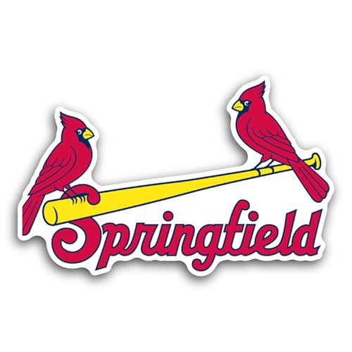 2 (Pieces) 3" and 5" Spr1ngfield Logo Sticker, Waterproof Vinyl Decals for Many Purpose Like Cars, T