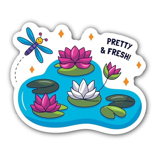 2 (Pieces) 3" and 5" Burning Candle with Swirling Ribbon Sticker, Waterproof Vinyl Decals for Many P