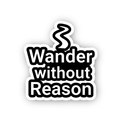 2 (Pieces) 3" and 5" Enjoy Sticker, Waterproof Vinyl Decals for Many Purpose Like Cars, Trucks, Lapt