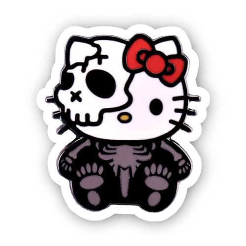 2 (Pieces) 2" and 3" TiColorful Skulls in Sugar Skull Style Sticker, Waterproof Vinyl Decals for Man