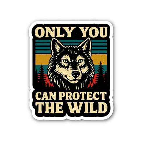2 (Pieces) 3" and 5" Street Artist Painting at Dusk Sticker, Waterproof Vinyl Decals for Many Purpos