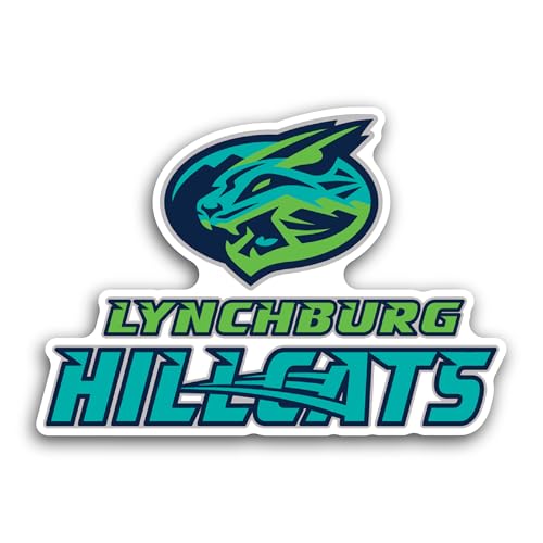 2 (Pieces) 3" and 5" Lynchburg H1llcats Sticker, Waterproof Vinyl Decals for Many Purpose Like Cars,