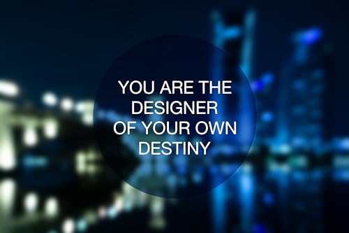 Inspirational Quote Forest Green Bush Curved Trunk Motivational Sticker Vinyl Decal Motivation Stick