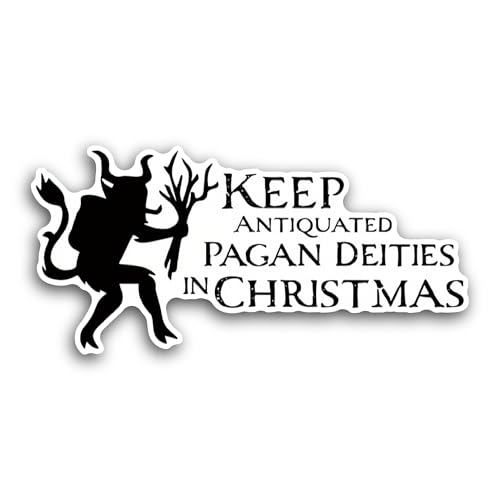 2 (Pieces) 3" and 5" Keep Antiquated Sticker, Waterproof Vinyl Decals for Many Purpose Like Cars, Tr