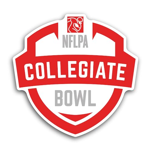 2 (Pieces) 3" and 5" NFLPA C0llegiate Bowl Sticker, Waterproof Vinyl Decals for Many Purpose Like Ca