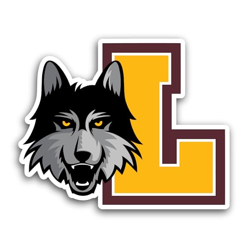 2 (Pieces) 3" and 5" Loyola Chicag0 Sticker, Waterproof Vinyl Decals for Many Purpose Like Cars, Tru