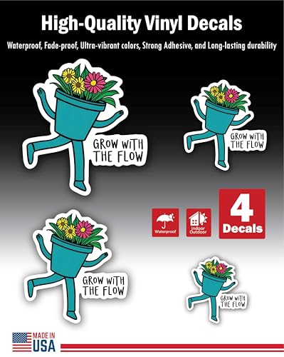 Inspirational Quote Go with Your Gut Motivational Sticker - Vinyl Decal Motivation Stickers- 5" Viny