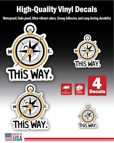 2 (Pieces) 3" and 5" Stickers n Decals Get Out of Your Comfort Zone - Motivational Sticker Vinyl Dec