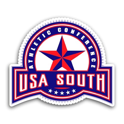 2 (Pieces) 3" and 5" USA S0uth Sticker, Waterproof Vinyl Decals for Many Purpose Like Cars, Trucks, 